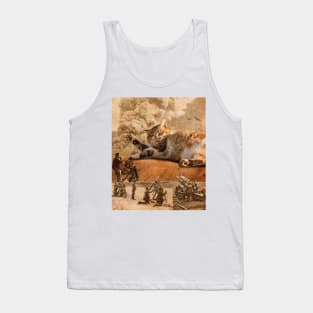 Cat wars -  Artwork Tank Top